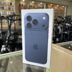 Apple iPhone 17 Pro! Deep Blue! 256GB Can Connect To Any Carrier! Brand New iPhone 17 Pro Sealed Inside Box! Take It Today! Best Deals Available!