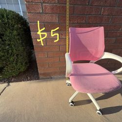 Pink Office Chair