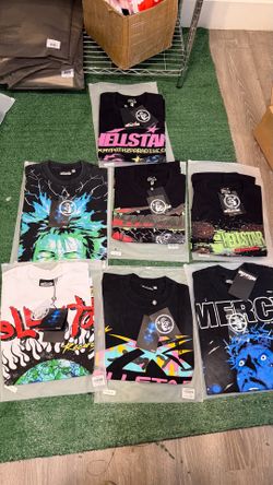 T-shirt hellstar  ( SIZES S-M-L-XL)