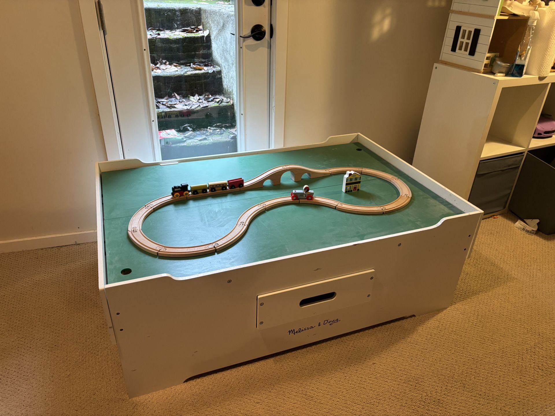Melissa and Doug Train Table 