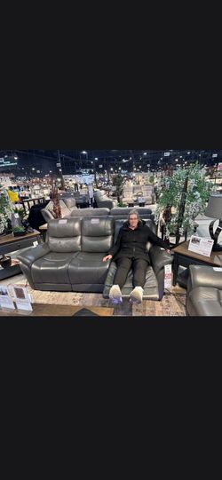 Leather couch
