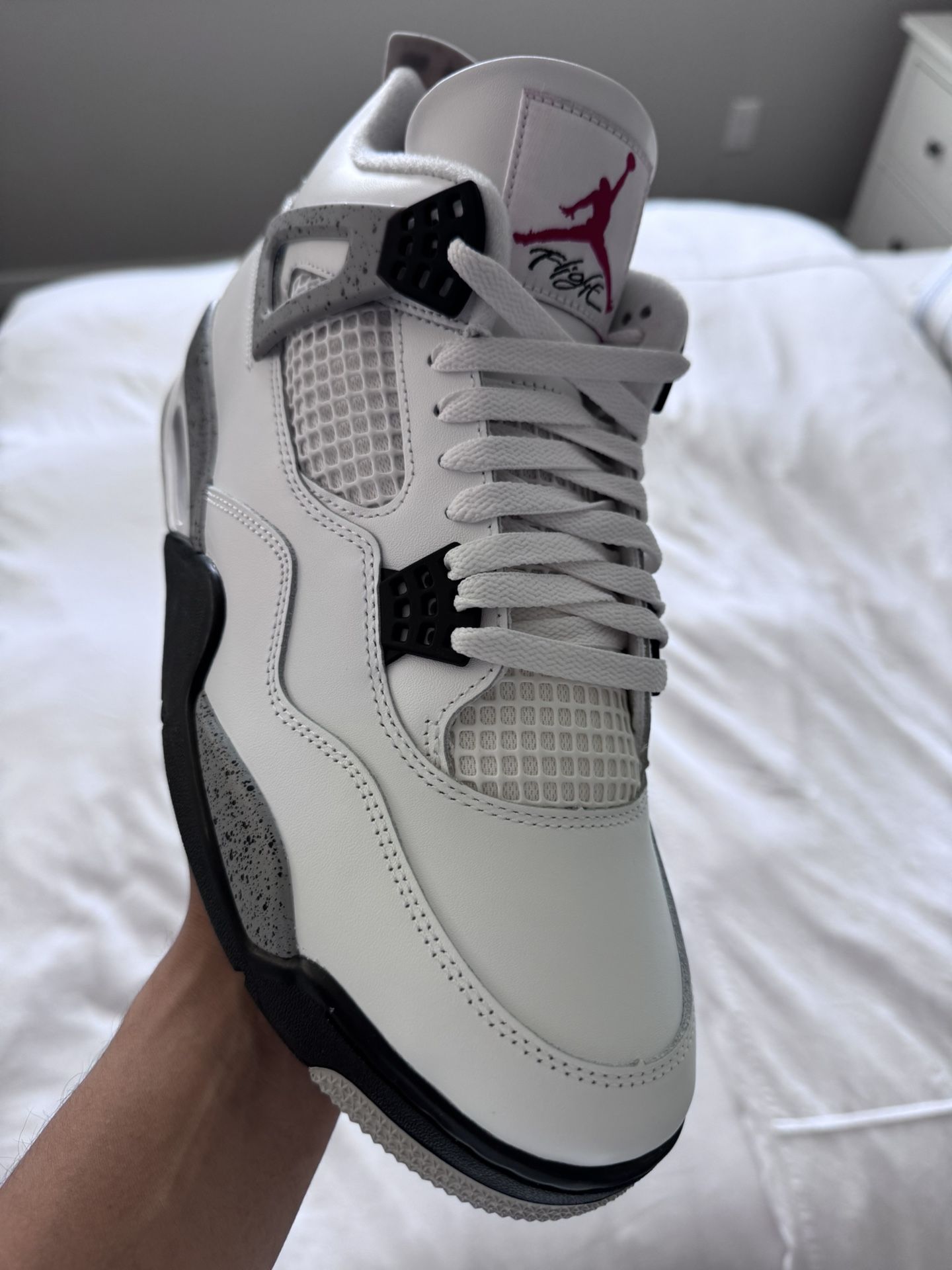 Jordan 4 White Cement Size 12M