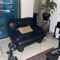 Leather Couch 
