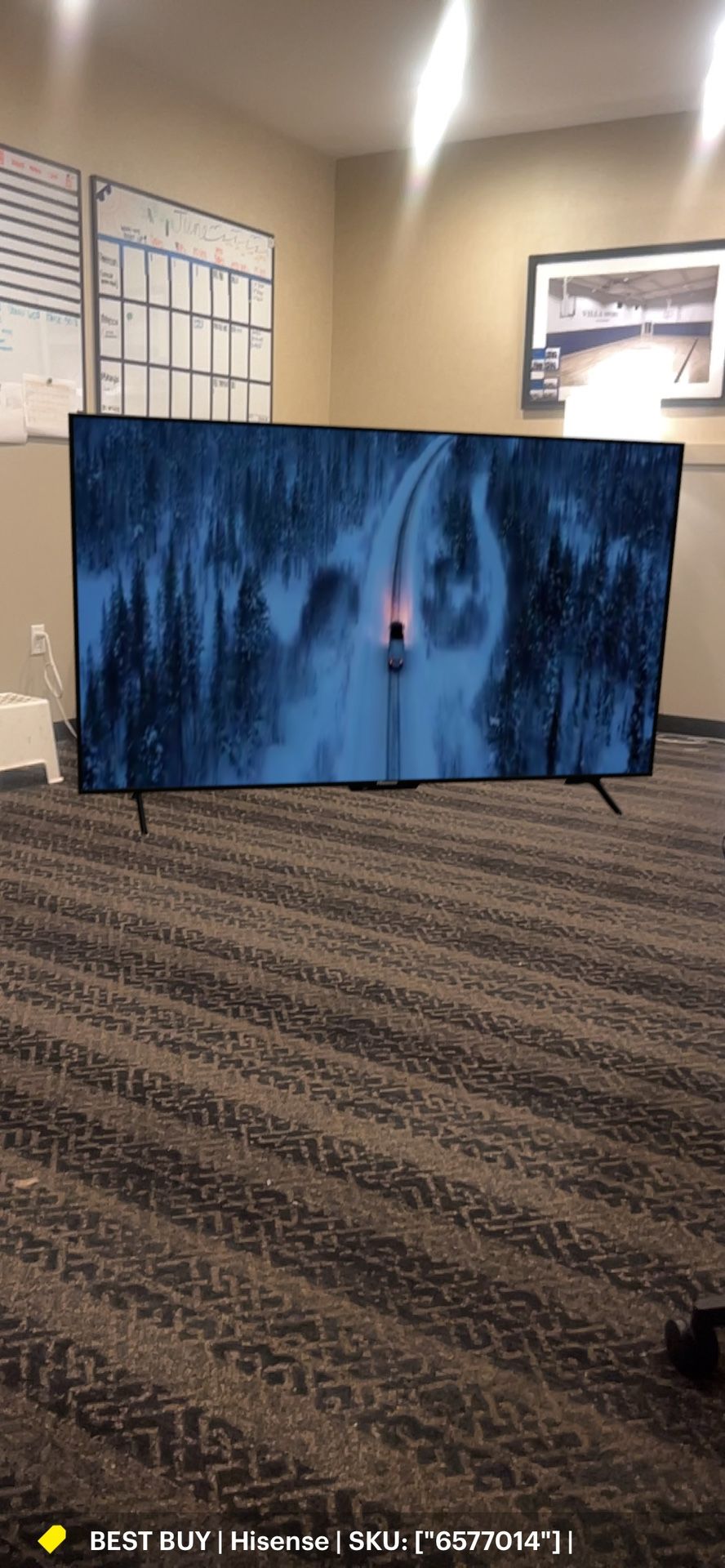 Hisense 75” Smart TV, 75U6k Model