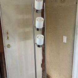 Office lamp, Living room, Bedroom Lamp - Silver