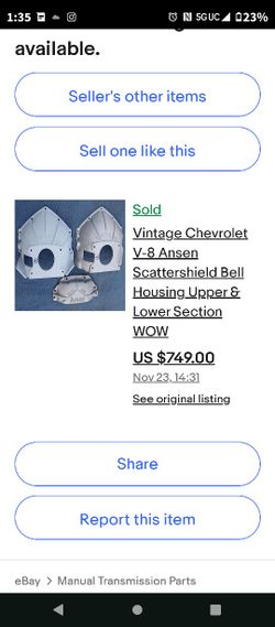Ansen Bell Housing Upper And Lower 