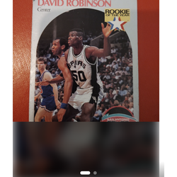 DAVID ROBINSON ROOKIE CARD MINT