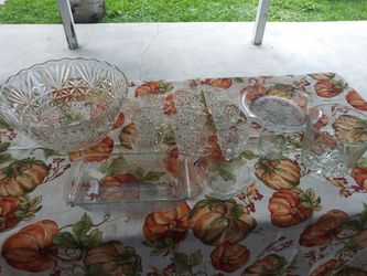 Crystal. Ware set