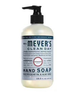Mrs. Meyer's Clean Day Limited Edition Snowdrop Scent Hand Soap 12.5 fl oz