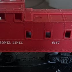 Vintage Lionel 6167 SP Type Caboose Post War 6167 Red 