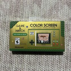 Nintendo Game & Watch - The Legend of Zelda Handheld Video Game System NEW