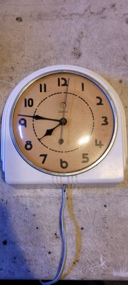 Telechron Electric Clock Model 2H07 Working!