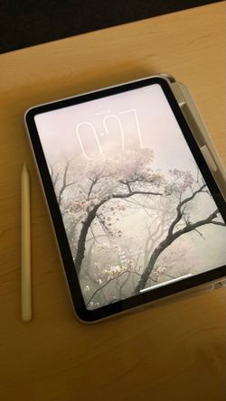 ipad A16 w/ case and apple pencil