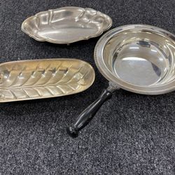 Silver Plates Antique 
