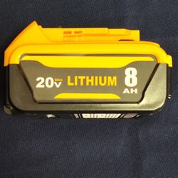 20V Max 8.0AH Lithium Ion Battery DCB203 DCB204 