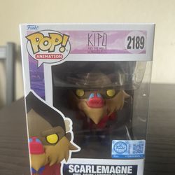 EXCLUSIVE Scarlemagne Funko Pop #2189 Kipo Age of Wonderbeasts Animation Movies
