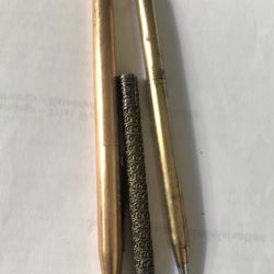 Old Gold Filled Pens  One Partial 