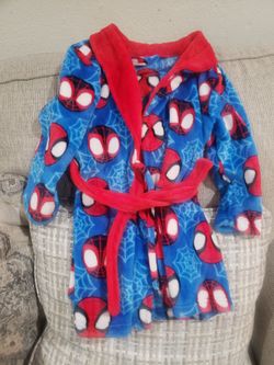 Spiderman Boys Robe