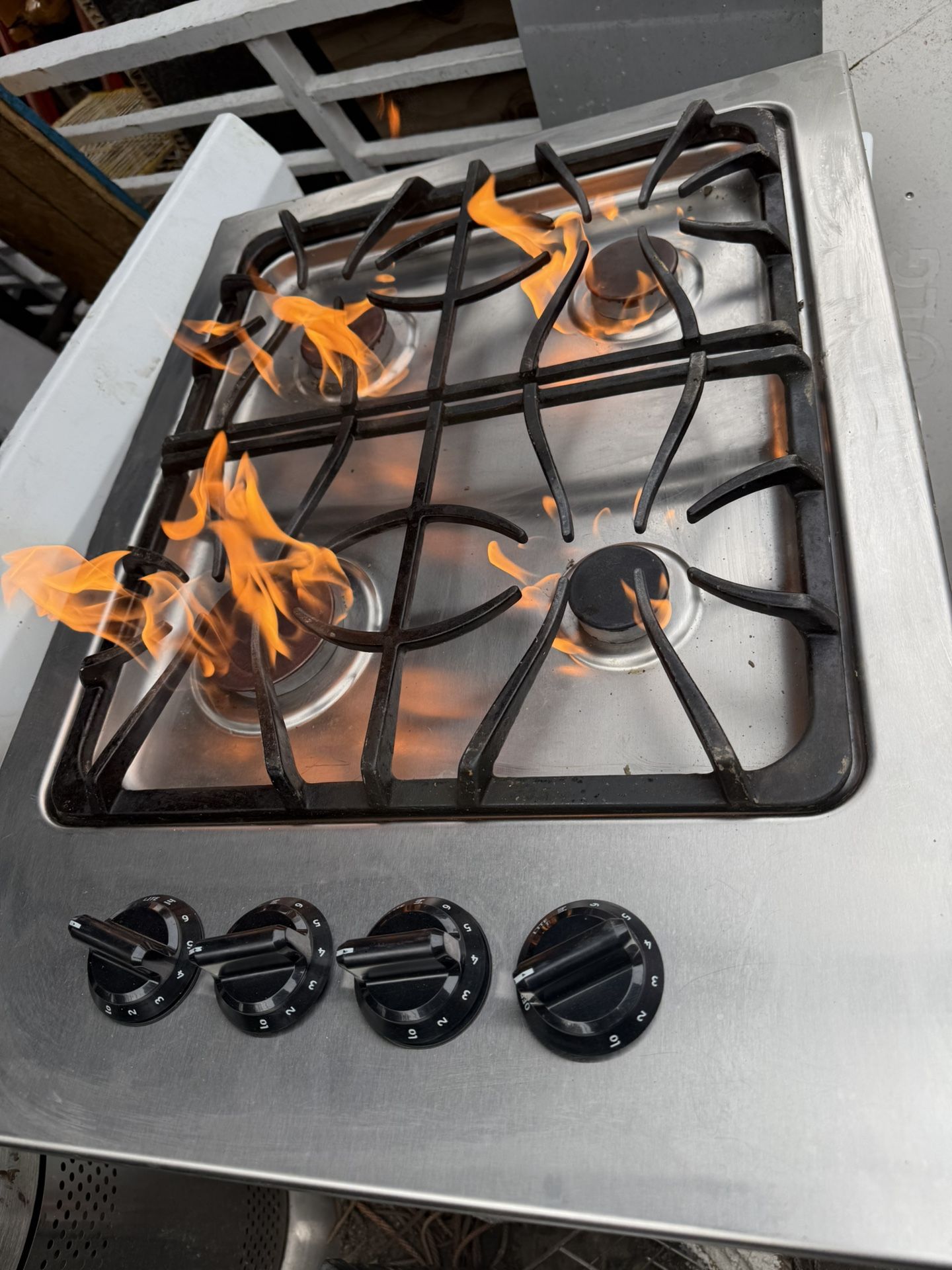 Gas Stove Top