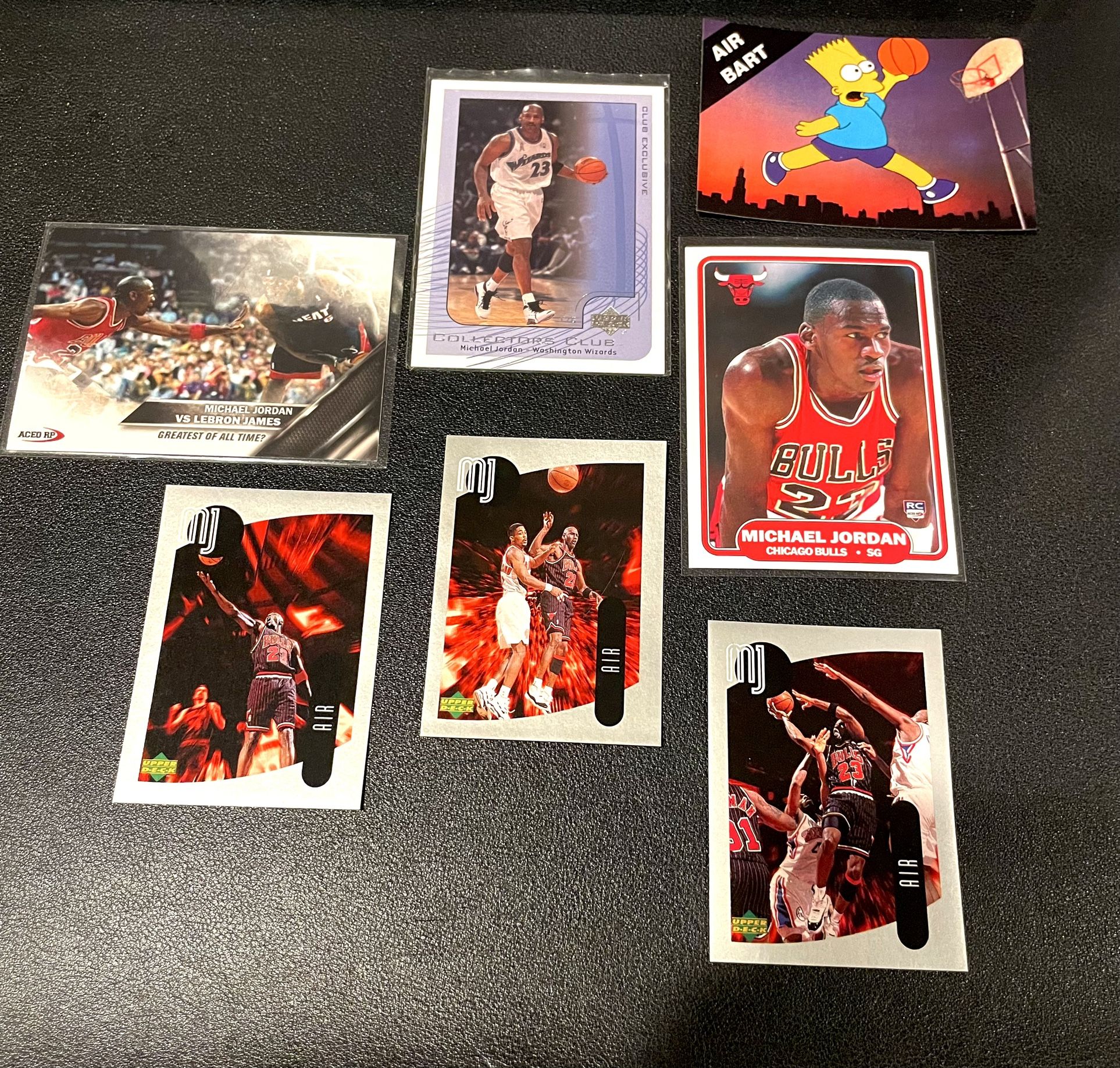 Michael Jordan 7 Card Lot