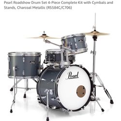 Pearl Road Show Drum Set 4 Piece 