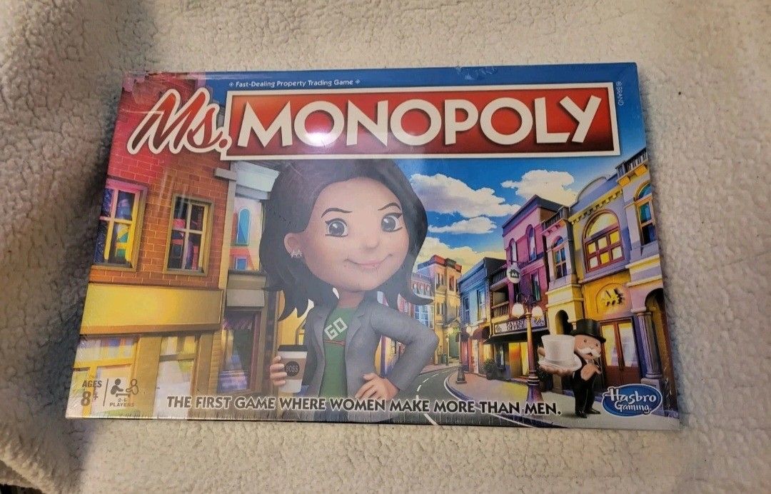 Ms. Monopoly Board Game New Sealed Hasbro