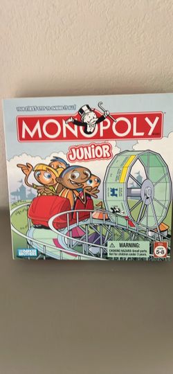 Monopoly Junior Board Game by Parker Brothers