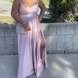 Woman’s Formal Pink Dress 