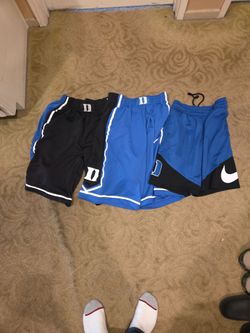 Duke Basketball shorts size M Nike