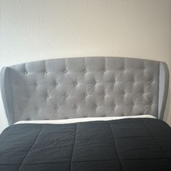 Gray Queen Sized Bed frame