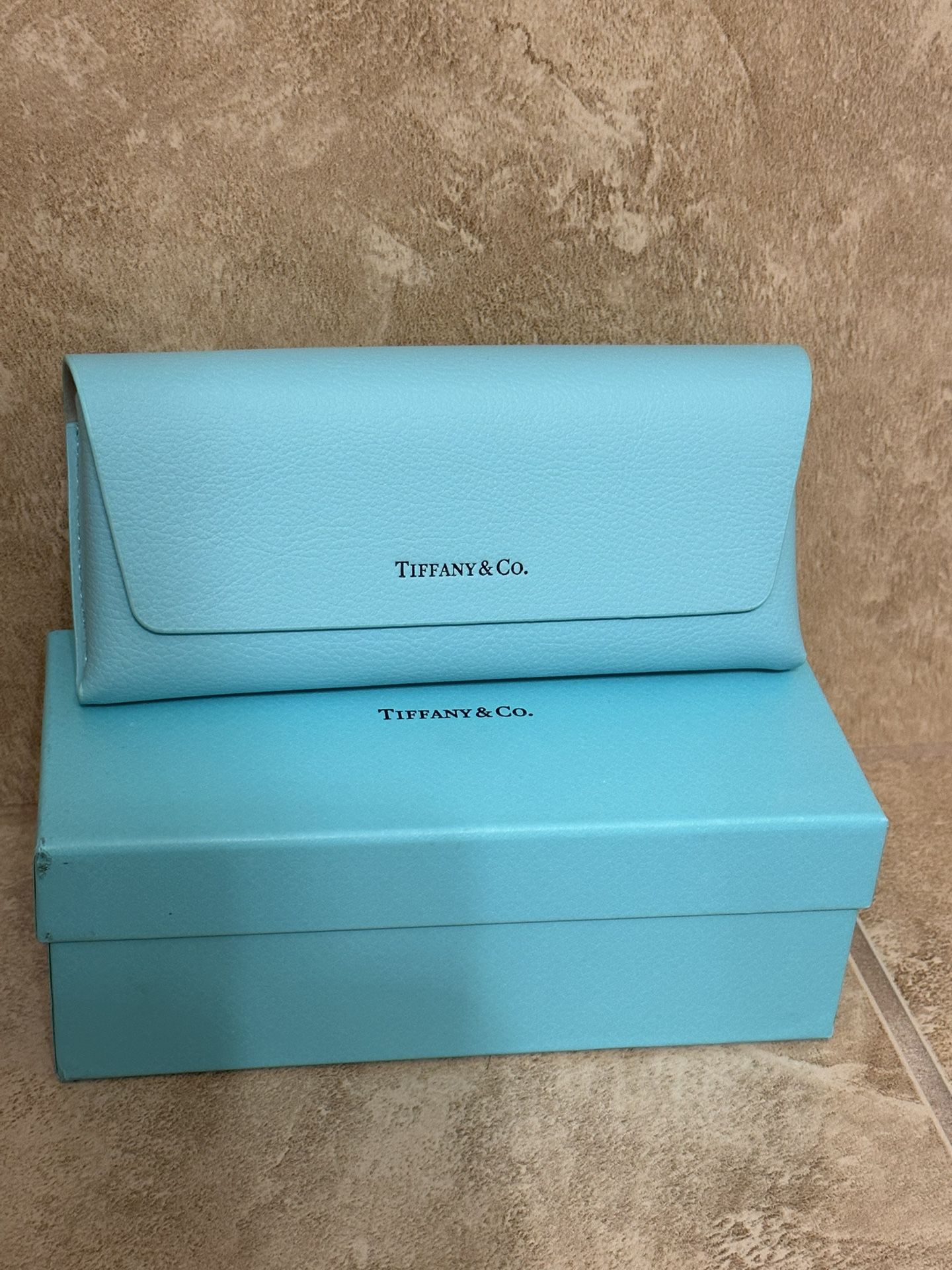 Tiffany Box And Glasses Case 