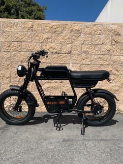 New - Super Solid! Dual Rider GT33 Electric Fat Tire Cruiser Center Basket Bike, 32mph, 27ah XXL Battery