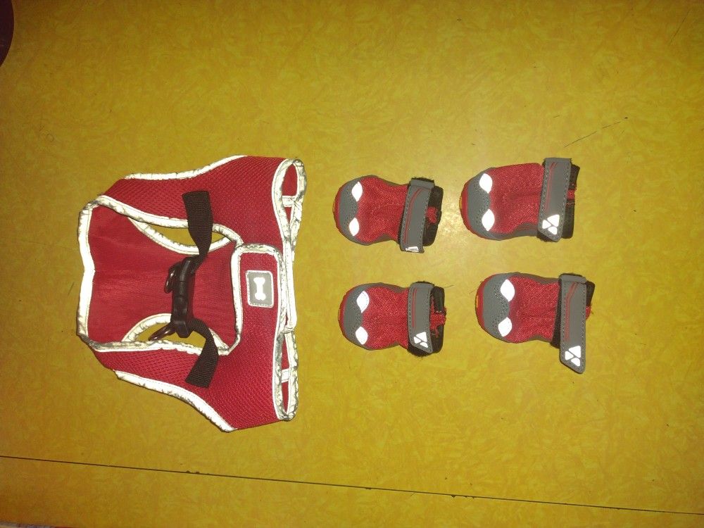 Dog Shoes And Harness Small Dog Vibram