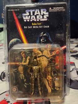 Boba Fett 1996 Die-cast metal keychain