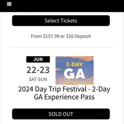 Day Trip Ticket