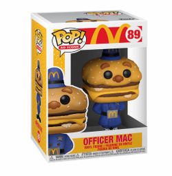 Officer Mac Pop #89 McDonald's Funko Pop Ad Icons 2020