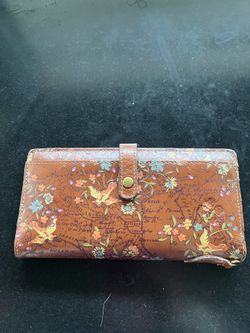 Patricia Nash leather wallet