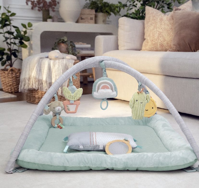 New- Ingenuity Calm spring Plush Activity Gym-Chic Boutique