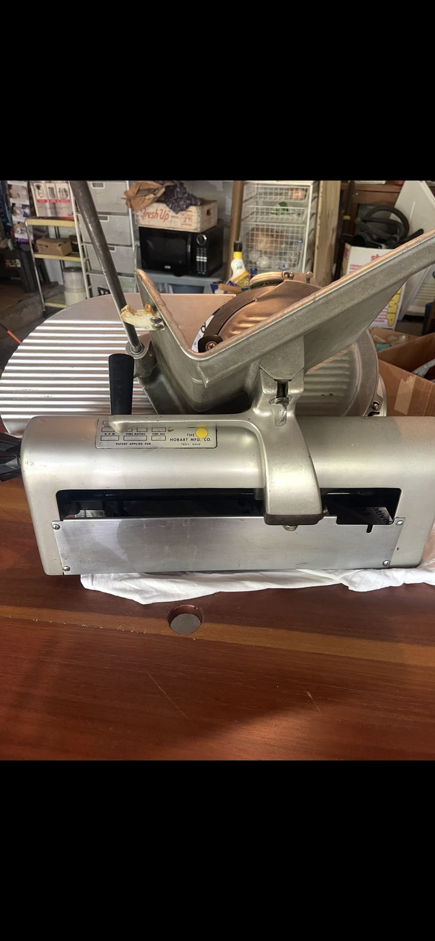Hobart Model 1612 Deli Meat And Cheese Slicer