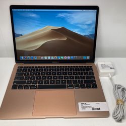APPLE MACBOOK AIR 2018 13” I5 1.6GHZ 8GB 128GB LAPTOP WITH CHARGER