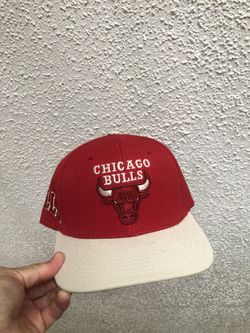 Mitchell And Ness Vintage Style Chicago Bulls Snapback Hat NEW