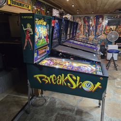 BreakShot Pinball Pool Man Cave Arcade