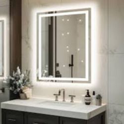 LED Bathroom Vanity Mirror 32x24