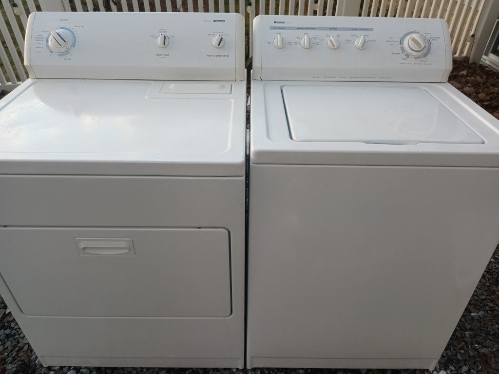 Kenmore Washer And Dryer 