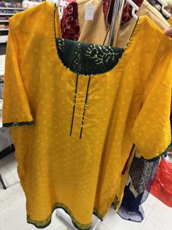 Yellow/green Salwar Kameez 