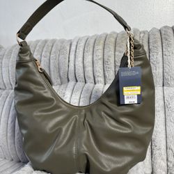 New Olive Green Hobo Bag Purse w Tags Universal thread