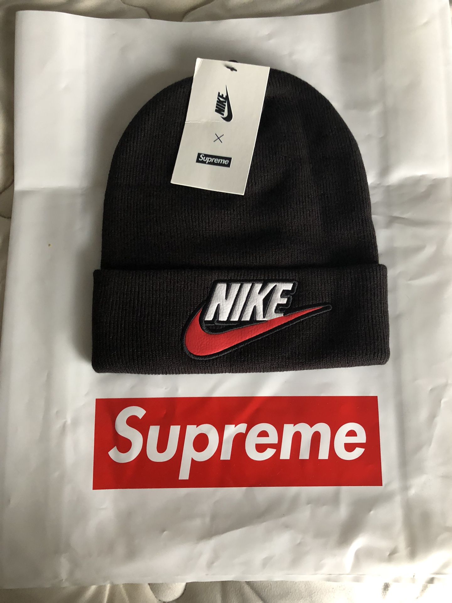 Supreme X Nike Beanie For Sale