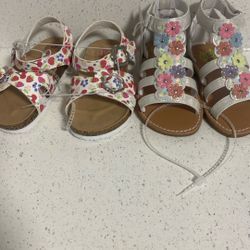 Toddlers Sandals Girls $$8ea Both$12