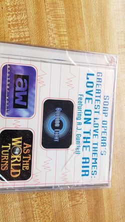 Soap opras love themes cd