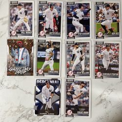 New York Yankees baseball card Lot